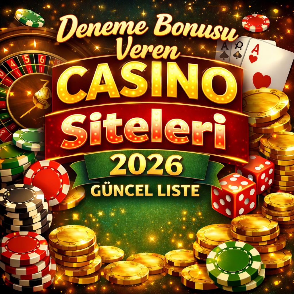Deneme bonusu veren online casino siteleri 2026 güncel liste